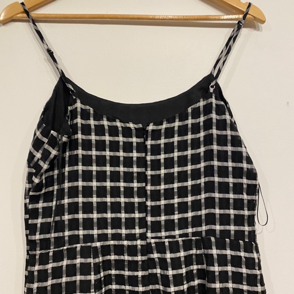 Dress The Population Kallan Grid Pattern Mini Dress Size Medium - Picture 3 of 5